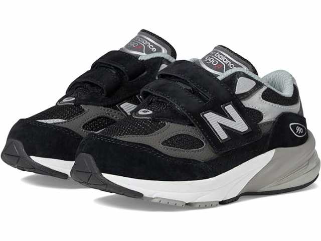 (取寄) ニューバランス キッズ ボーイズ 990v6 (インファント/トドラー/リトル キッド) New Balance Kids boys New Balance Kids 990v6 (Infant/Toddler/Little Kid) Black/Silverの通販は
