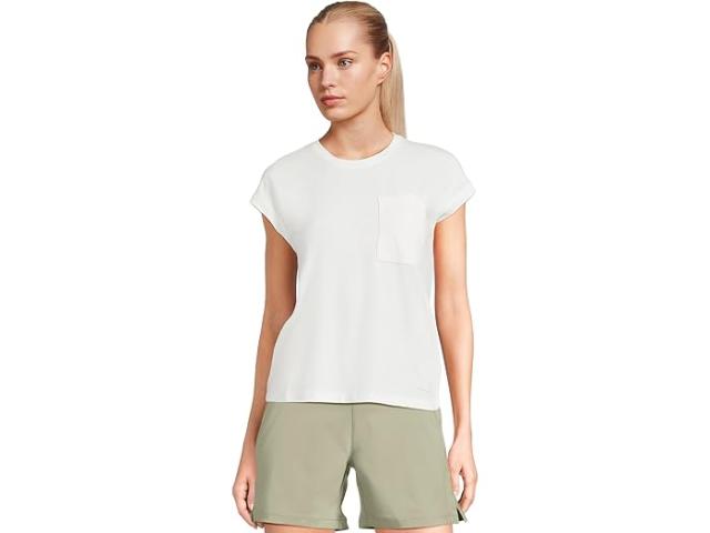 (取寄) コロンビア レディース バウンドレス トレック ショート スリーブ ティー Columbia women Boundless Trek Short Sleeve Tee Sea Salt