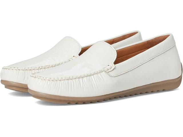 (取寄) ジョンストン&マーフィー レディース メラニー ヴェニーシャン Johnston & Murphy women Melanie Venetian White