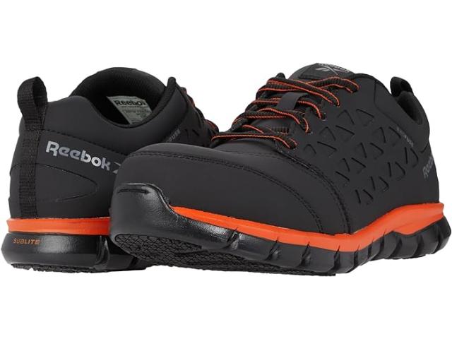 (取寄) リーボック ワーク メンズ サブライト クッション ワーク - RB4050 Reebok Work men Reebok Work Sublite Cushion Work - RB4050 Black