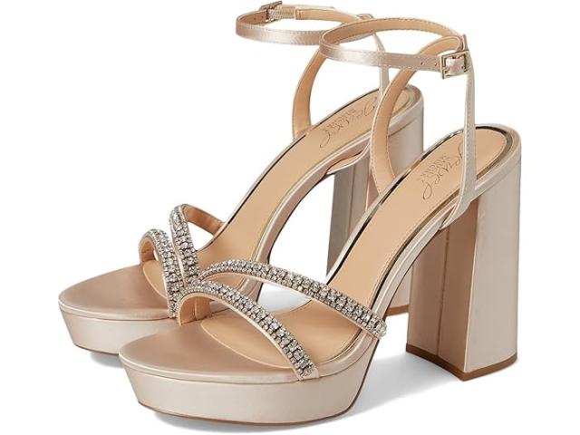 (取寄) ジュエル バッジェリー ミシュカ レディース ロシェル Jewel Badgley Mischka women Jewel Badgley Mischka Rochel Champagneの通販は