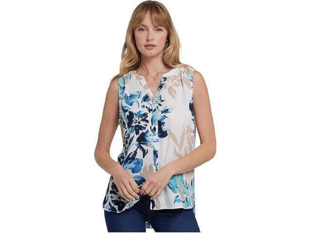 (取寄) エヌワイディージェイ レディース スリーブレス ピンタック NYDJ women Sleeveless Pintuck Leilani