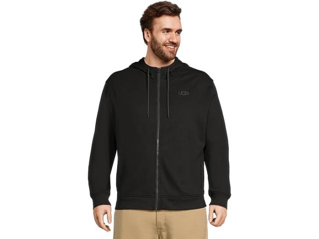 (取寄) アグ メンズ シロ フル ジップ ブーディ UGG men Shiloh Full Zip Hoodie Black