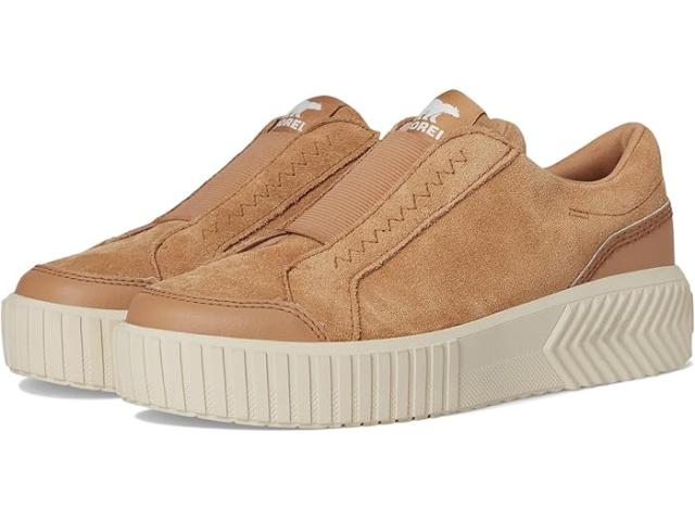 (取寄) ソレル レディース オナ スリッポン スニーカー SOREL women Ona Ave Slip On Sneaker Tawny Buff/Chalk