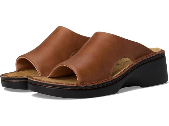 (取寄) ナオト レディース ローマ Naot women Rome Latte Brown Leather