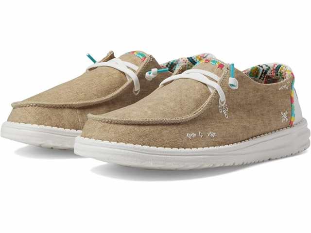 (取寄) ヘイ デュード レディース ウェンディ ボーホー スリップ-オン カジュアル シューズ Hey Dude women Hey Dude Wendy Boho Slip-On Casual Shoes Sandの通販は