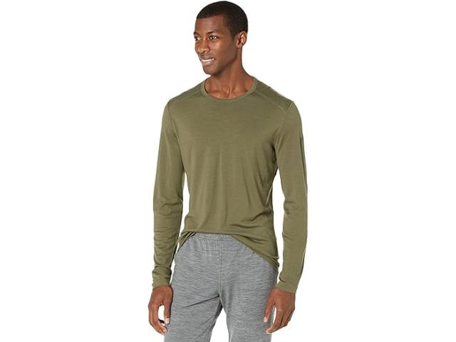 (取寄) アイスブレイカー メンズ オアシス ミッド-ウェイト メリノ ロング スリーブ クルー Icebreaker men Icebreaker Oasis Mid-Weight Merino Long Sleeve Crewe Loden