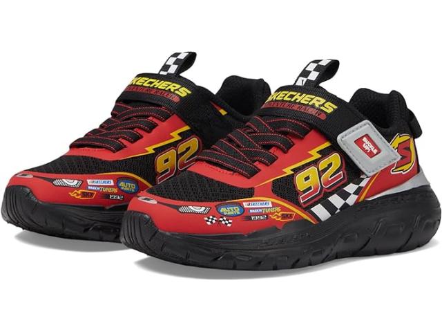 (取寄) スケッチャーズ キッズ ボーイズ スケッチ トラック 402303L (リトル キッド/ビッグ キッド) SKECHERS KIDS boys SKECHERS KIDS Skech Tracks 402303L (Little Kid/Big Kid) Black/Redの通販は