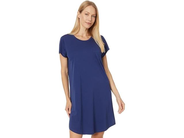 (取寄) スキン レディース オーガニック ピマ コットン カリッサ スリープシャツ Skin women Skin Organic Pima Cotton Carissa Sleepshirt Marine Blueの通販は