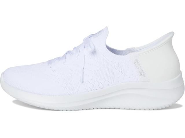 (取寄) スケッチャーズ レディース マーサ スチュワート - ウルトラ フレックス 3.0 -バック オン トラック - ハンズ フリー スリップ-インス SKECHERS women Martha Stewart - Ultra Flex 3.0 -Back On Track - HANDS FREE SLIP-INS White