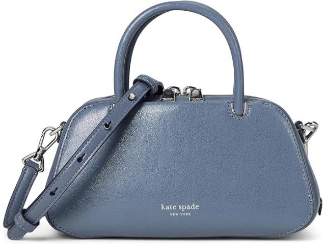 (取寄) ケイトスペード レディース グレース グレイズ レザー ミニ バッグ Kate Spade New York women Grace Glazed Leather Mini Bag Cinder Grey