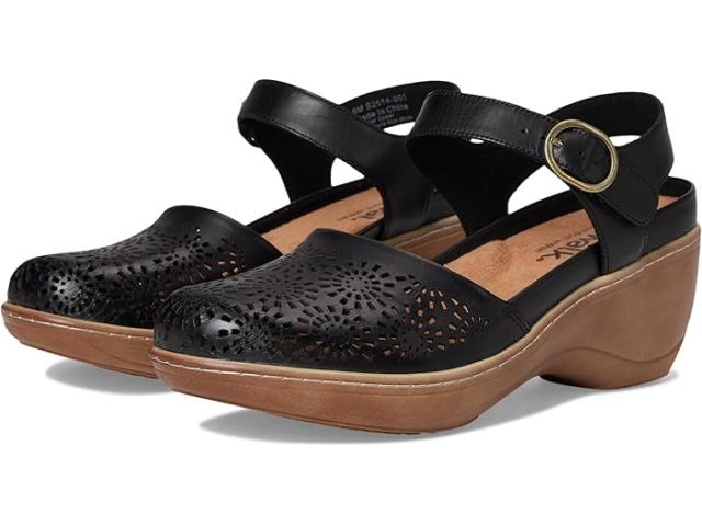 (取寄) ソフトウォーカー レディース マベル パーフ SoftWalk women Mabelle Perf Black