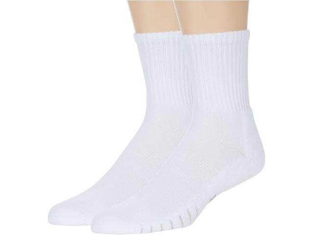 (取寄) ユーロソックス スラム クール クルー 2-パック Eurosock Eurosock Slam Cool Crew 2-Pack White