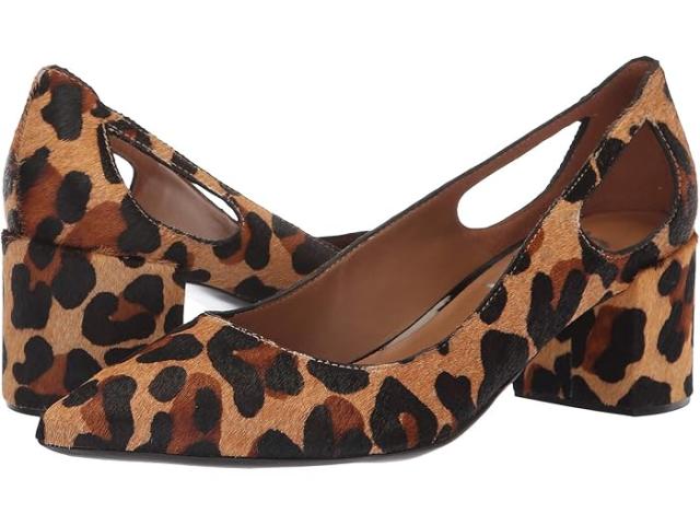 (取寄) フレンチ ソール レディース ヒール French Sole women Courtney2 Heel Beige Leopard Haircalf