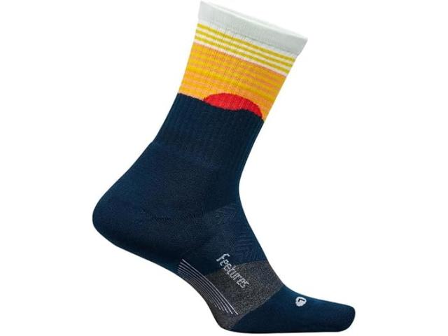 (取寄) フィーチャーズ トレイル マックス クッション ミニ クルー Feetures Feetures Trail Max Cushion Mini Crew Table Rock Navyの通販は