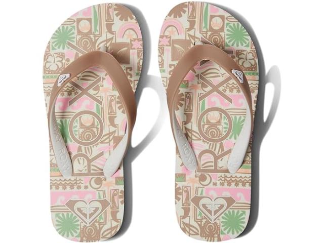 (取寄) ロキシー キッズ レディース タヒチ VII Roxy Kids women Roxy Kids Tahiti VII White/Pink/Multiの通販は