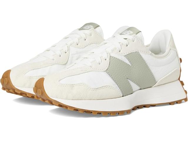 (取寄) ニューバランス クラシックス レディース 327 New Balance Classics women 327 Linen/Sea Salt/Olivine