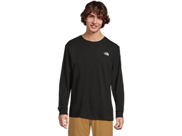 (取寄) ノースフェイス メンズ エボリューション エンブ ロング スリーブ ティー The North Face men Evolution Emb Long Sleeve Tee TNF Black
