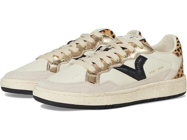 (取寄) ヴィクトリア レディース スマッシュ レザー メタリック アンド アニマル victoria women Smash Leather llic And Animal Crema