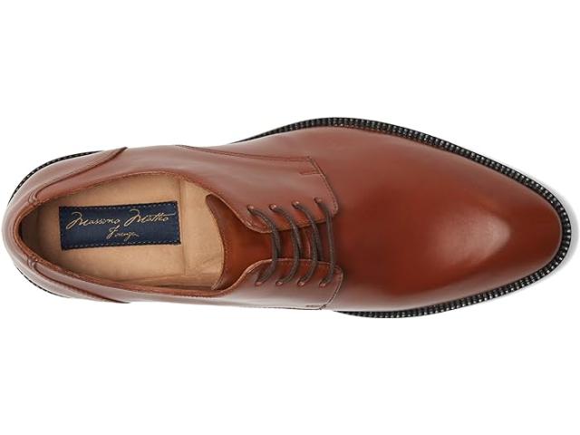 (取寄) マッシモ マッテオ メンズ 4-アイ ブルシャー クラシック 24 Massimo Matteo men Massimo Matteo 4-Eye Blucher Classic 24 Tanの通販は