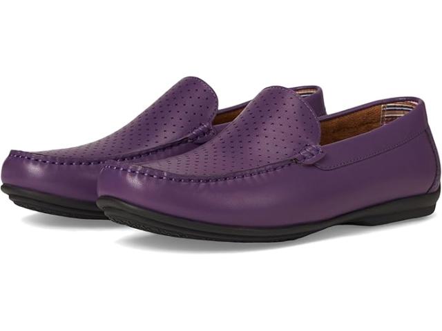 (取寄) ステイシー アダムス メンズ コンロイ モック トゥ ドライバ Stacy Adams men Conroy Moc Toe D Purple