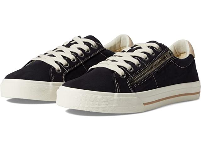 (取寄) タオス フットウェア レディース Z-ソウル Taos Footwear women  Z-Soul Black/Tan Distressedの通販は 26,182円