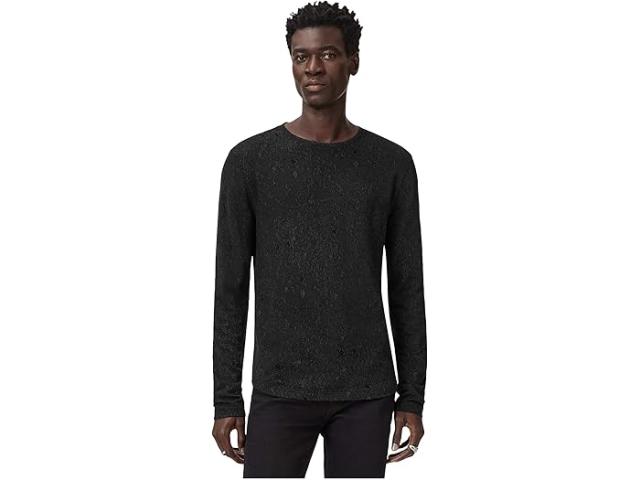 (取寄) ジョン バルベイトス メンズ ヴェラ クルー John Varvatos men Vera Crew K7013R25 Black