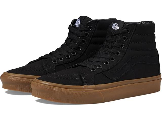 (取寄) バンズ SK8-ハイ リイシュー Vans SK8-Hi Reissue (Canvas Gum) Black/Light Gumの通販は