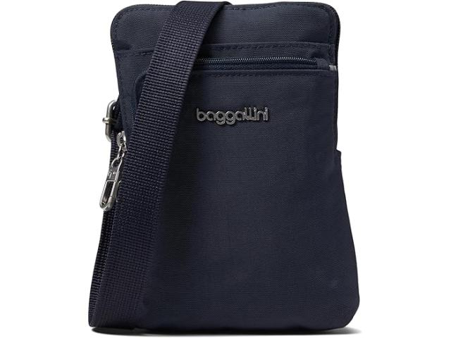 (取寄) バッガリーニ レディース セキュアテックス アンチ-シーフ アクティビティ クロスボディ Baggallini women Baggallini Securtex Anti-Theft Activity Crossbody French Navy