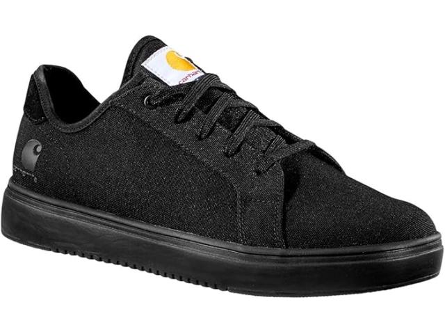 (取寄) カーハート メンズ デトロイト ロー ナノ トゥ Carhartt men Detroit Low Nano Toe Black Canvas