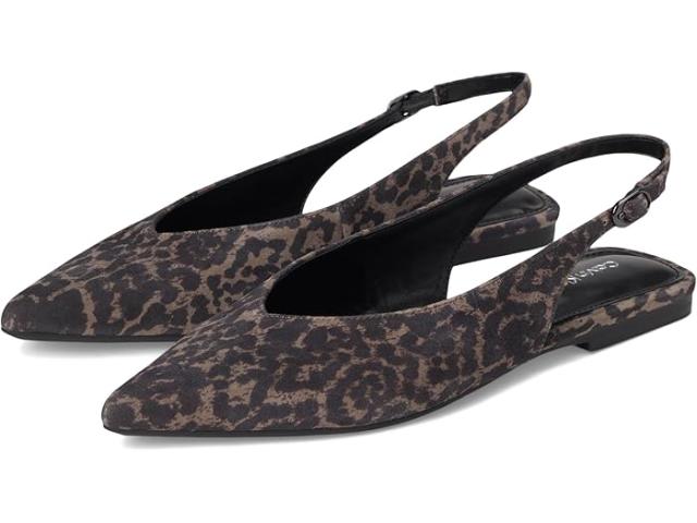 (取寄) カルバンクライン レディース ガリアナ   women Galiana Dark Natural Leopard Multi Suede