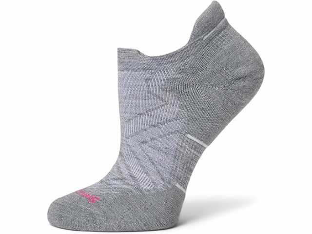 (取寄) スマートウール レディース ラン ターゲッティド クッション ロウ アンクル ソックス Smartwool women Run Targeted Cushion Low Ankle Socks Light Gray/Whiteの通販は
