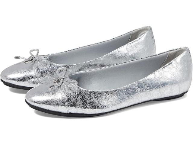 (取寄) アンクライン レディース ルーチ バレエ フラッツ Anne  women Luci Ballet Flats Silver