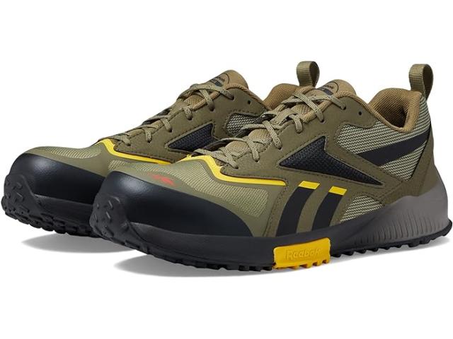 (取寄) リーボック ワーク メンズ ラバンテ トレイル 2 ワーク エー コンプ トゥ Reebok Work men Reebok Work Lavante Trail 2 Work EH Comp Toe Army Green/Black/Yellow