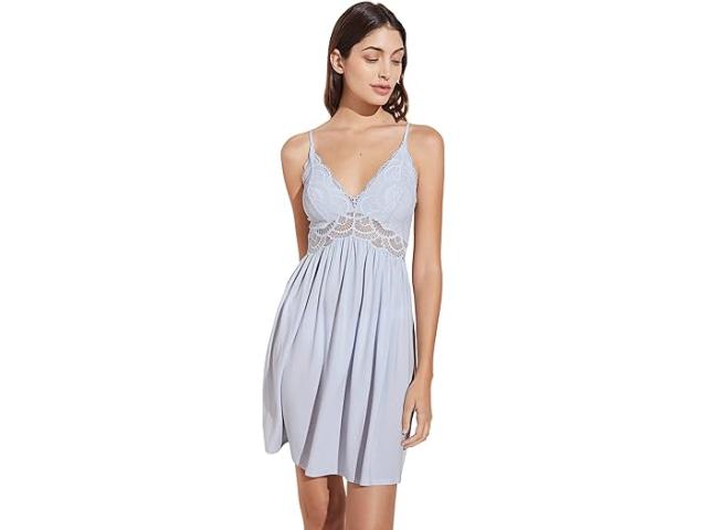 (取寄) エバージェイ レディース Mariana マドモアゼル シュミーズ Eberjey women Mariana Mademoiselle Chemise Ice Blue