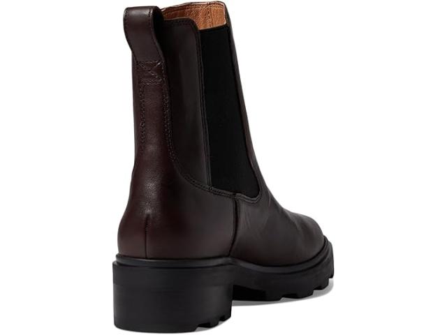 (取寄) メイドウェル レディース ザ ワイコフ チェルシー ラグソール ブート イン レザー Madewell women The Wyckoff Chelsea Lugsole Boot in Leather Chocolate Raisinの通販は