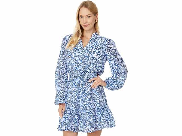 (取寄) リリー ピュリッツァー レディース アクストン ドレス Lilly Pulitzer women Lilly Pulitzer Axton Dress Martinique Blue Zee Bebeの通販は