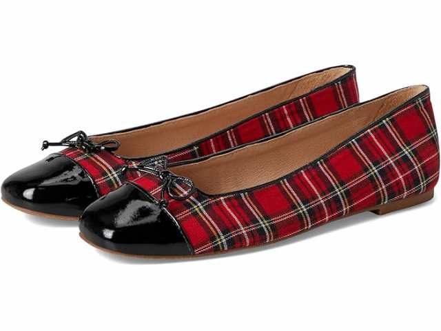 (取寄) ジャック ロジャース レディース ケンリン キャップ トゥ バレエ - Jack Rogers women Jack Rogers Kenlyn Cap Toe Ballet - Plaid/Patent Red Plaid/Blackの通販はその他靴・シューズ