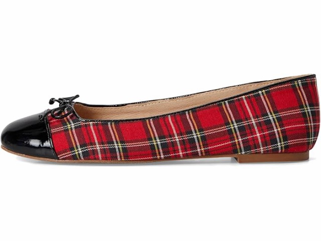 (取寄) ジャック ロジャース レディース ケンリン キャップ トゥ バレエ - Jack Rogers women Jack Rogers Kenlyn Cap Toe Ballet - Plaid/Patent Red Plaid/Blackの通販は