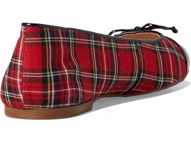 (取寄) ジャック ロジャース レディース ケンリン キャップ トゥ バレエ - Jack Rogers women Jack Rogers Kenlyn Cap Toe Ballet - Plaid/Patent Red Plaid/Blackの通販は