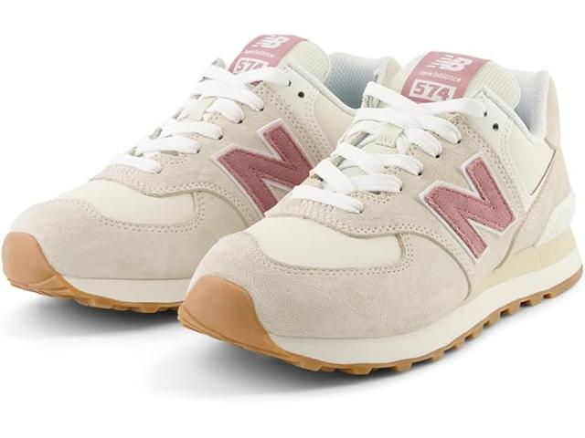 (取寄) ニューバランス スニーカー クラシックス レディース WL574 シューズ 靴 New Balance Classics women WL574 Linen/Rosewoodの通販は