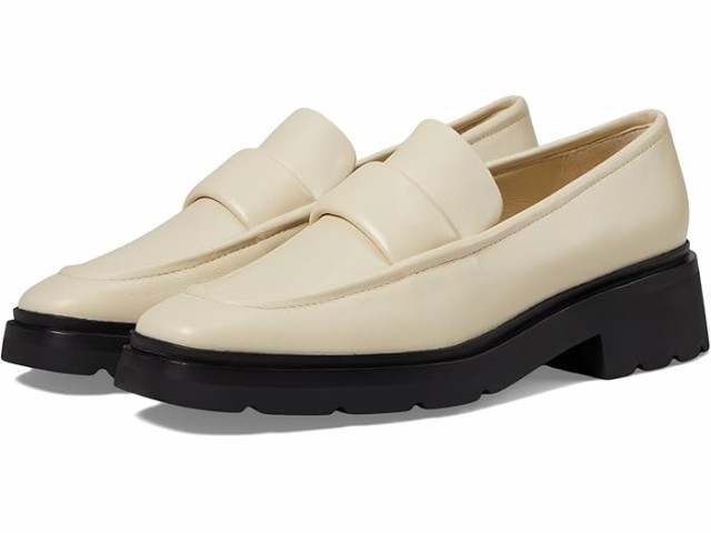 (取寄) ヴィンス レディース ロビン レザー ローファー Vince women Vince Robin Leather Loafer Moonlight White Leatherの通販は