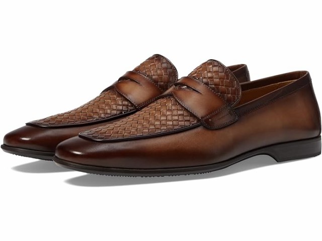 (取寄) マグナーニ メンズ ラミロ V ウーブン Magnanni men Magnanni Ramiro V Woven Brownの通販は