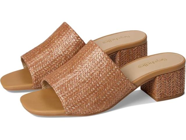 (取寄) セイシェル レディース ペッパー ラフィア サンダル スライド Seychelles women Pepper Raffia Sandal Slide Tan