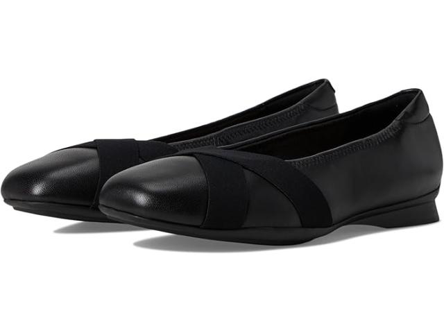 (取寄) クラークス レディース ジェム Clarks women Jazmynn Gem Black Leather