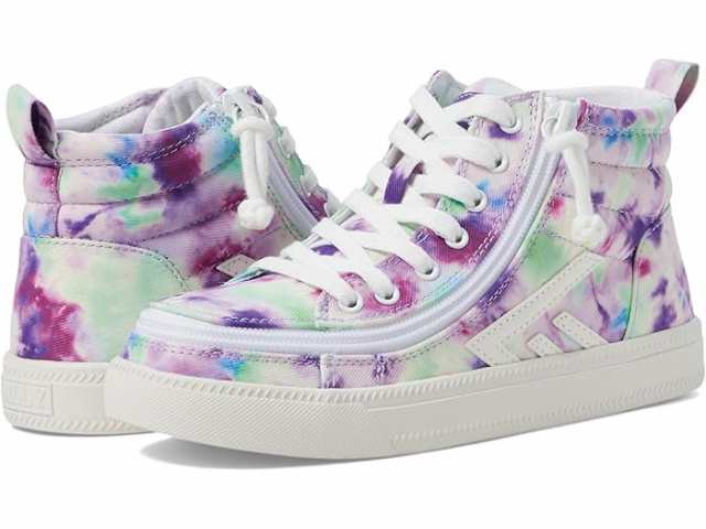 (取寄) ビリーフットウェア キッズ キッズ CS スニーカー ハイ (リトル キッド/ビッグ キッド) BILLY Footwear Kids kids CS Sneaker High (Little Kid/Big Kid) Purple Watercolorの通販は