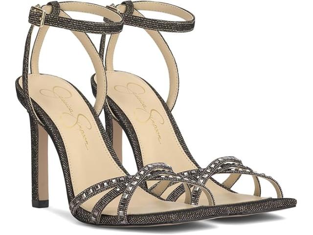 (取寄) ジェシカ シンプソン レディース エンベリッシュ ストラップ ドレス サンダル Jessica Simpson women Leonah Embellished Strappy Dress Sandal Bronze/Blackの通販は