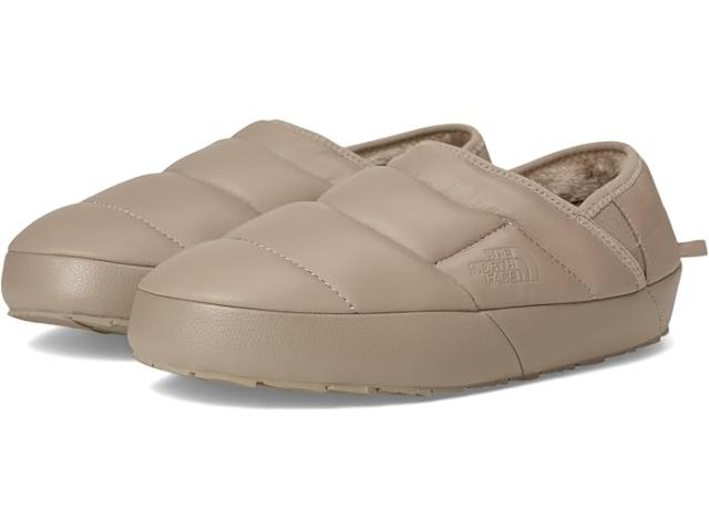 (取寄) ノースフェイス メンズ サーモボール トラクション ミュール レザー The North Face men Thermoball Traction Mule Leather Mushroom Grey/Mushroom Grey