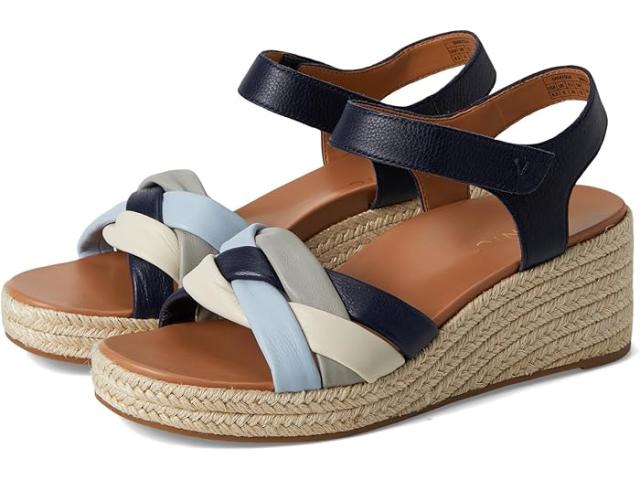 (取寄) バイオニック レディース サラトガ エスパドリーユ サンダル VIONIC women Saratoga Espadrille Sandals Navy Multi