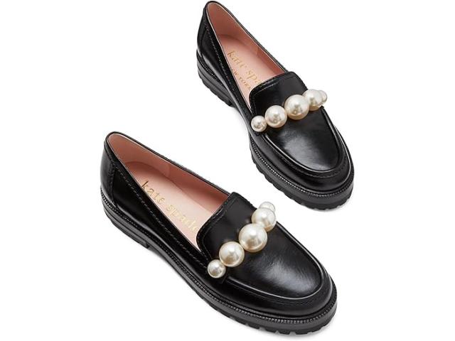 (取寄) ケイトスペード レディース ポッシュ パール ローファー Kate Spade New York women Kate Spade New York Posh Pearl Loafer Blackの通販は 44,568円